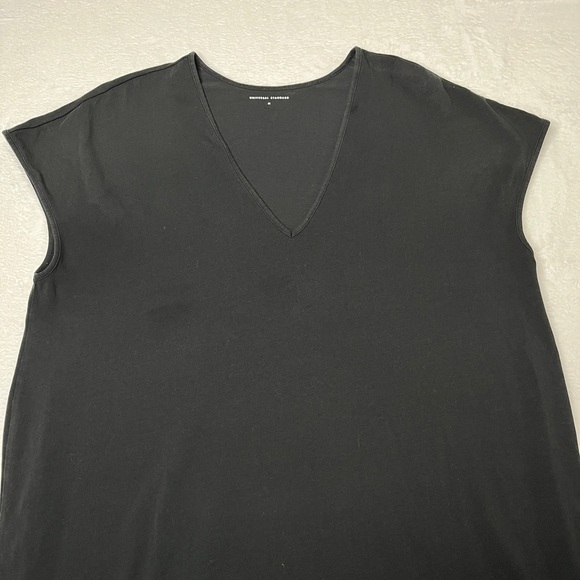 Universal Standard M(18-20) Asymmetrical Black Jersey Casual Neutral Dress - Picture 10 of 11